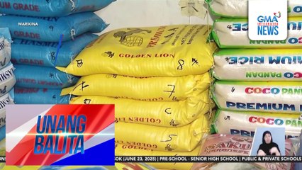 Dept. of Agriculture – Mananatili sa P45/kg ang maximum SRP ng imported na bigas | Unang Balita