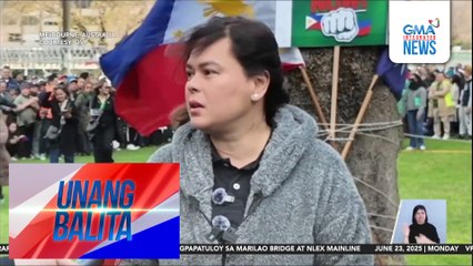 VPSD kay PBBM – "I have problems with his performance as president" | Unang Balita