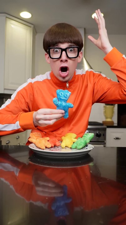 Microwaving mega candy