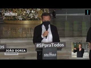 Doria: SP dispensa uso de máscaras ao ar livre a partir de 11 de dezembro