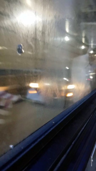 Crossing the Holland Tunnel from Jersey City to Newyourk City under the Hudson River