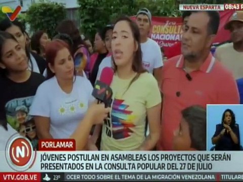 Nueva Esparta | Asambleas juveniles postularon proyectos en materia de emprendimiento en Porlamar