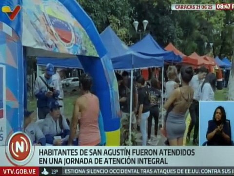 Caracas | Habitantes de la pqa. San Agustín fueron atendidos mediante jornada de atención integral