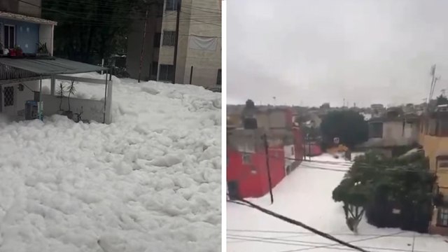 Estado de México: Presa Los Cuartos se desborda por lluvias en Naucalpan