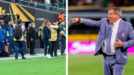 Miguel Herrera no se contiene y así entona el himno mexicano en la Copa Oro