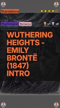 Wuthering Heights - Emily Brontë (1847) Intro