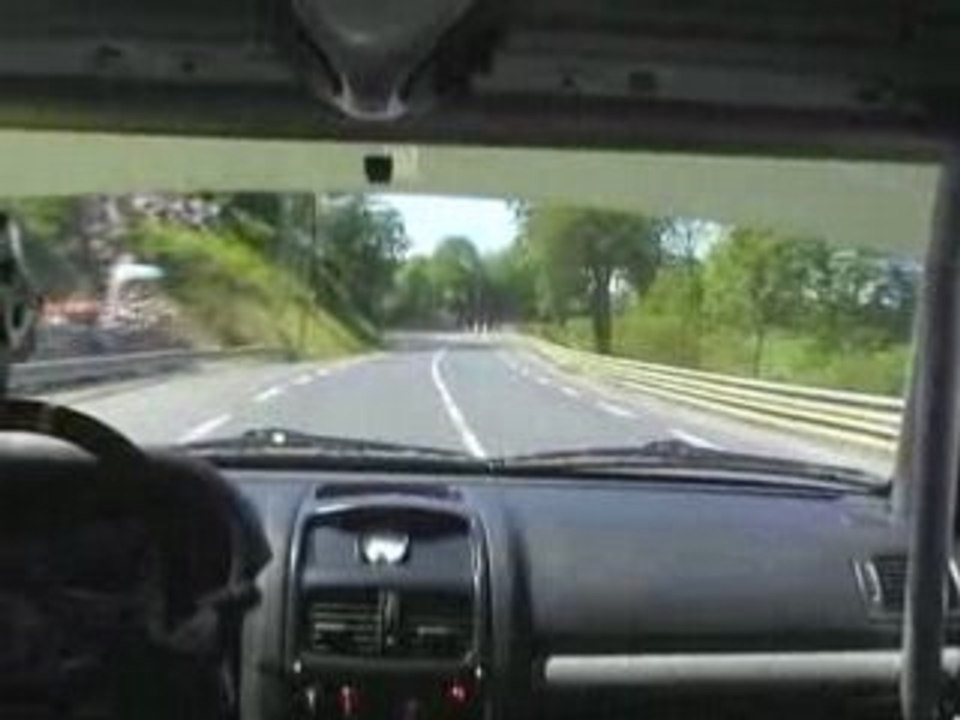 Course de cote des teurses d hebecrevon 2008 en clio n3