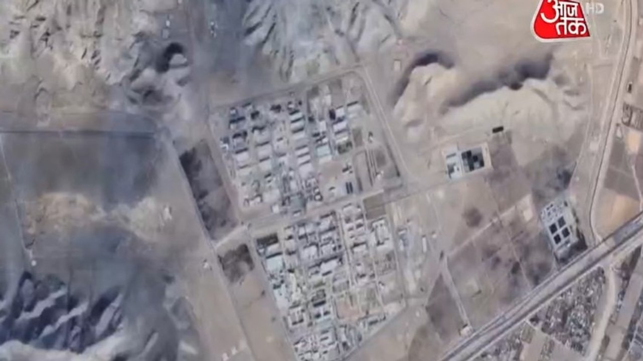 US के हमले से ईरानी परमाणु साइट पर कितनी तबाही, देखें सैटेलाइट तस्वीरों में