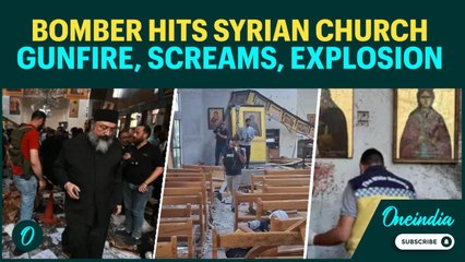 Su**ide Bomber Turns Sunday Mass into Blood-soaked Nightmare: Explosion Rip Through Damascus Church