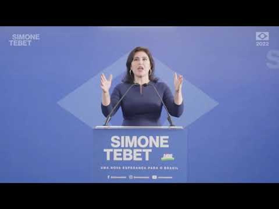 "O MDB diz 'sim' ao chamamento da história", diz Tebet, sobre pré-candidatura