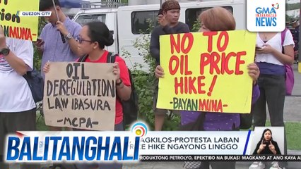 BAYAN at PISTON, nagkilos-protesta laban sa big-time oil price hike ngayong linggo | Balitanghali