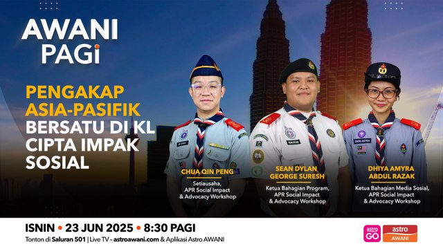 AWANI Pagi: Pengakap Asia-pasifik bersatu di KL cipta impak sosial