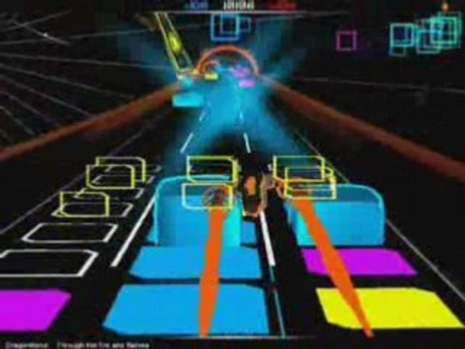Audiosurf - Through The Fire And  Flames - Dragonforce