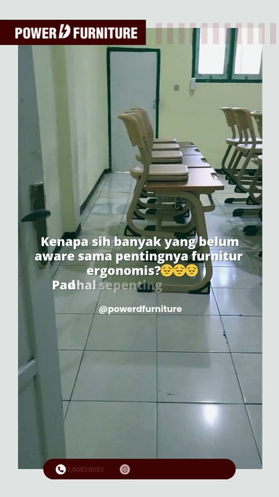 Kenapa sih banyak yang belum aware sama pentingnya furnitur ergonomis?