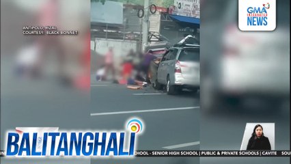 4, sugatan matapos mabangga ng MPV ang isang tricycle sa Brgy. San Jose | Balitanghali