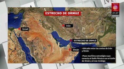 Parlamento de Irán pide cerrar el estrecho de Ormuz, clave para el petróleo mundial