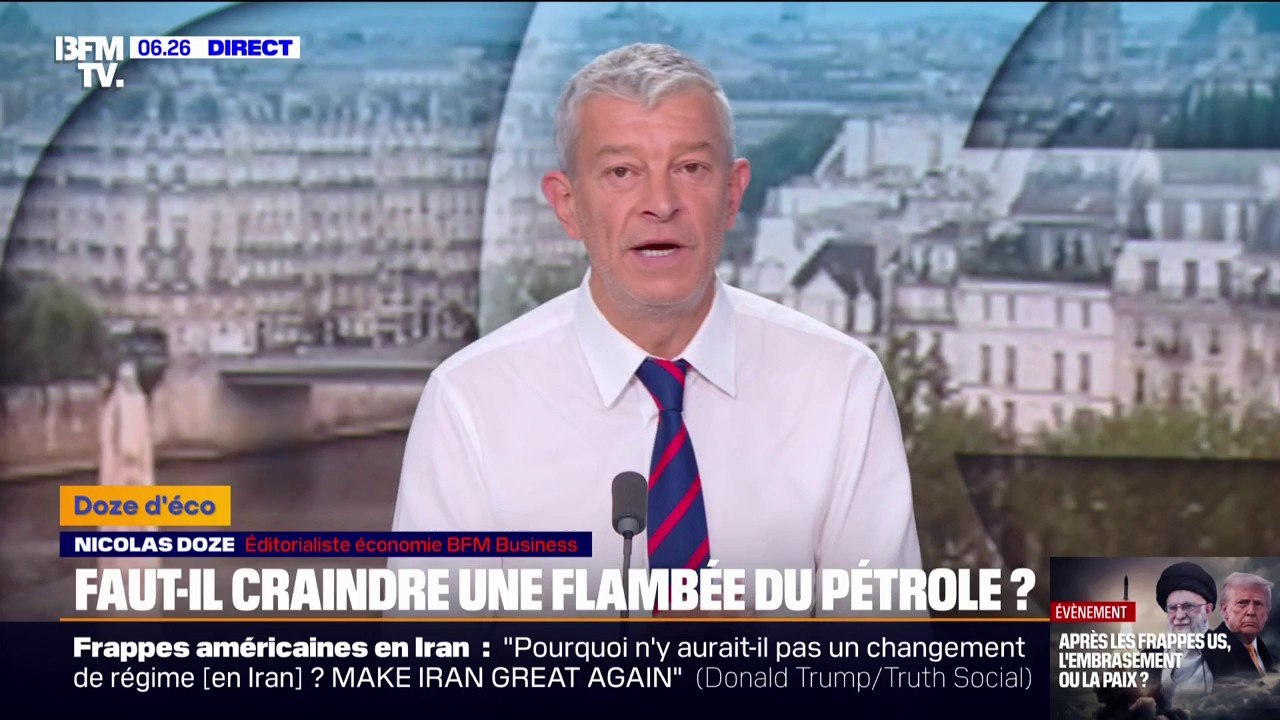 ÉDITO - Iran: "On aurait avec la fermeture du détroit d'Ormuz, une explosion du prix du baril de pétrole monumentale"
