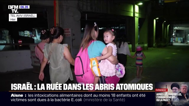 Israël-Iran: à Tel-Aviv, un ancien abri atomique désaffecté sous une gare routière pris d'assaut