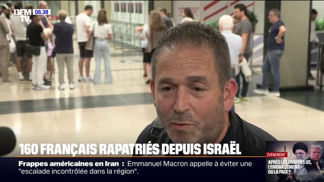On était dans les abris quasiment tous les jours : la France mobilise ses avions militaires A400M pour évacuer 160 Français d'Israël