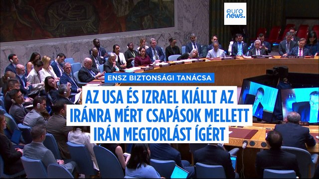 Az Egyesült Államok és Izrael kiállt az Iránra mért csapások mellett, Irán válaszcsapást ígért