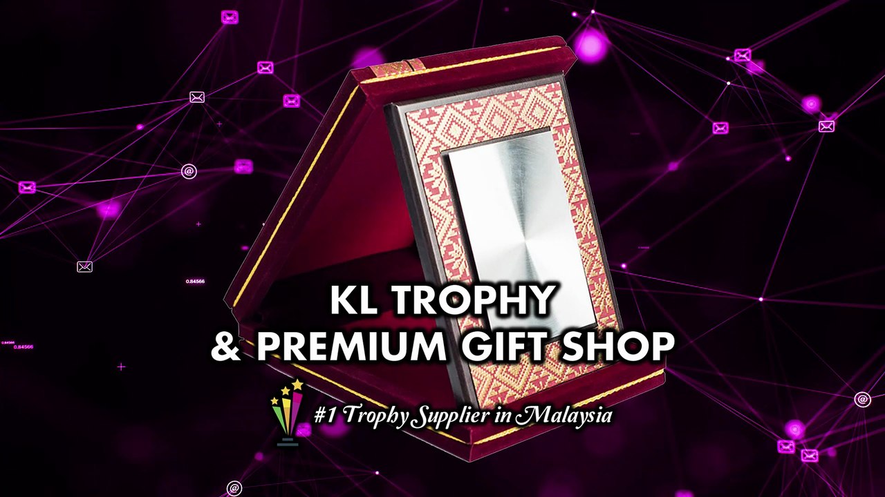 Vibrant Color-Filled Box Trophy for Your Next Event - KL Trophy And Premium Gift Shop