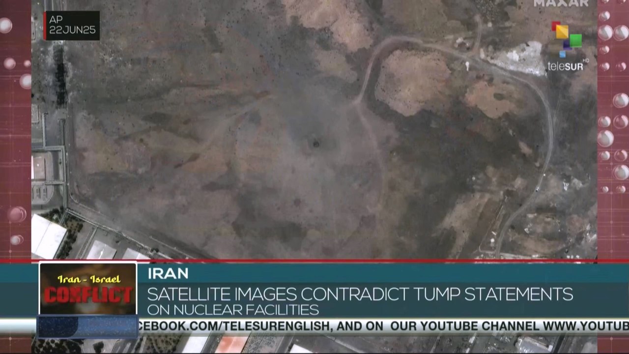 Satellite imagery contradicts Trump's statements on iranian nuclear facilities