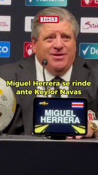 ¡ELOGIOS! Migue Herrera no dejó pasar la oportunidad y elogió a Keylor Navas.
