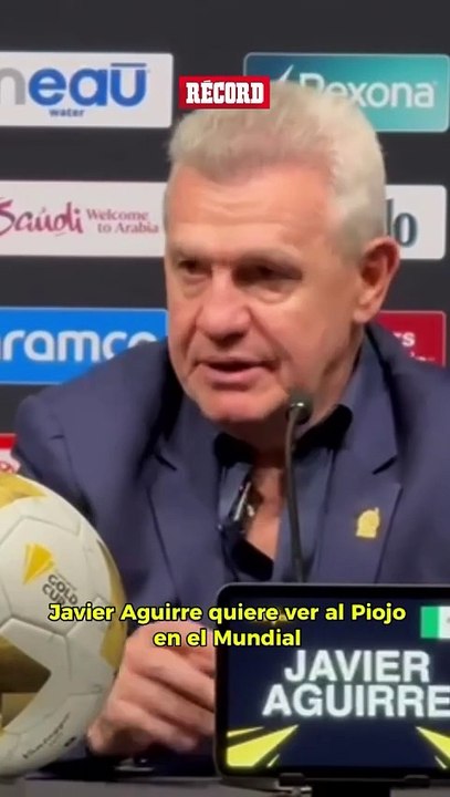 LE DESEA LO MEJOR AL PIOJO 👏🏼En conferencia de prensa, Javier Aguirre confesó que le gustaría ver a Miguel Herrera en el Mundial y en la final de la Copa Oro.