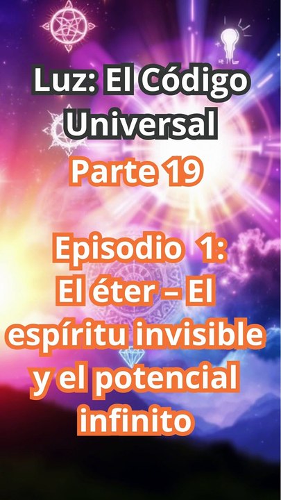 ¿Listo para tocar lo invisible? Descubre el éter y despierta tu potencial infinito.
