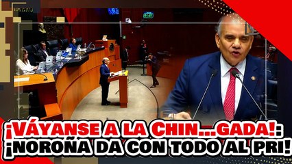 🔥🚨¡VÁYANSE A LA CHIN…GADA! ¡NOROÑA RESPONDE con TODO a AÑORVE y DESENMASCARA al PRI!