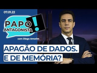 APAGÃO DE DADOS. E DE MEMÓRIA? - Papo Antagonista com Diego Amorim