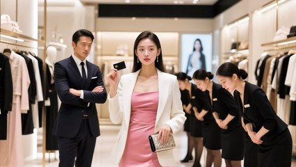 Bullied by a waitress, she just flashed a black card. Overbearing CEO suddenly took interest on her