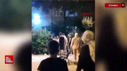 Ataşehir'de iki grubun tekme ve yumruklu kavgası