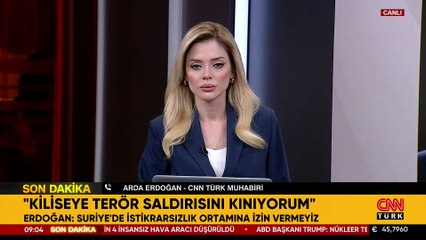 Cumhurbaşkanı Erdoğan: Şam’daki Mar İlyas Kilisesi’ne yapılan saldırıyı lanetliyorum