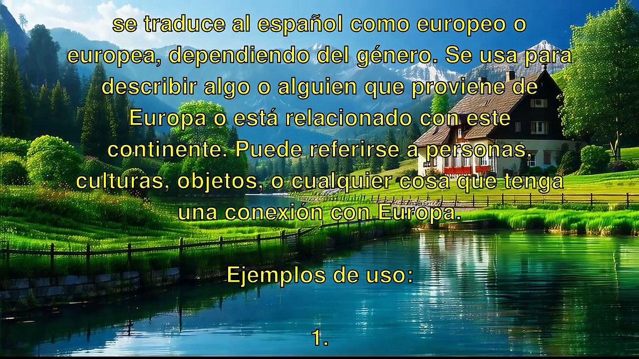 10000 palabras - European