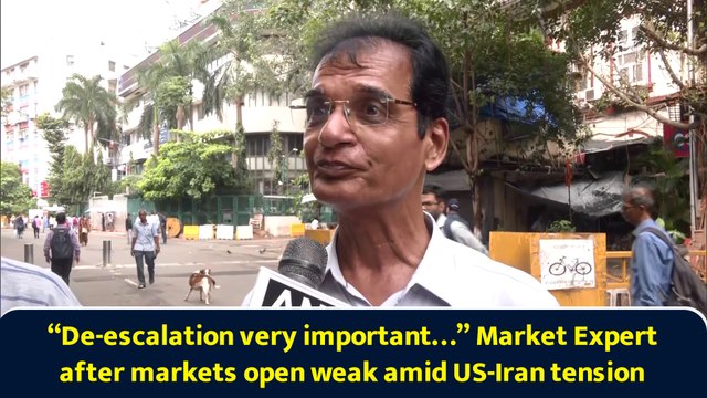 “De-escalation very important…” Market Expert after markets open weak amid US-Iran tension