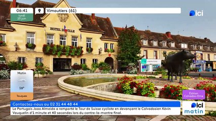 23/06/2025 - ici matin parici Normandie (Calvados - Orne) en vidéo