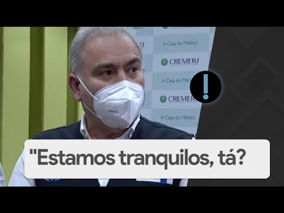 "Estamos tranquilos, tá?", diz Queiroga, sobre apagão de dados