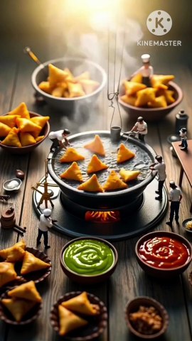 Micro Food World Cinematic Journey 🍔