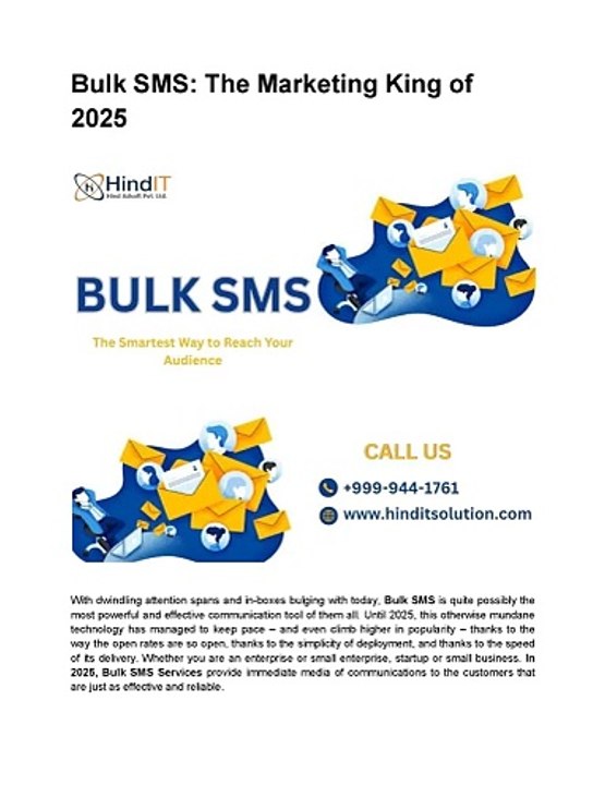 Bulk SMS_ The Marketing King of 2025
