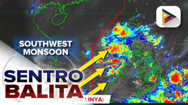 Habagat, nagpapaulan sa ilang bahagi ng bansa; bagyo sa labas ng PAR, lumakas na sa Tropical Storm