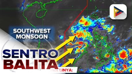 Habagat, nagpapaulan sa ilang bahagi ng bansa; bagyo sa labas ng PAR, lumakas na sa Tropical Storm