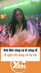 Anh Đức cùng vợ đi cúng tổ, lộ nghi vấn có tin vui