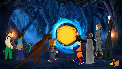 Mystery Puzzle – Granny, Pennywise, Chucky, Steve  Selanderman, Ben10, Four Arms, Dinosaur