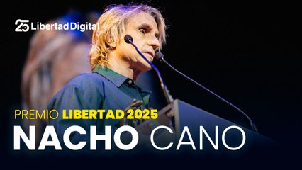 Gala del 25 aniversario de Libertad Digital: premio Libertad 2025 a Nacho Cano