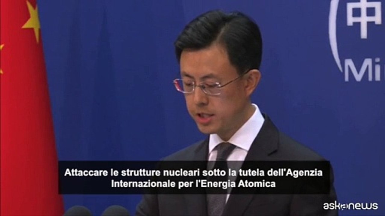 La Cina avverte su rischio "diffusione" guerra tra Iran e Israele