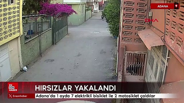 Adana'da 1 ayda 7 elektrikli bisiklet ile 2 motosiklet çaldılar