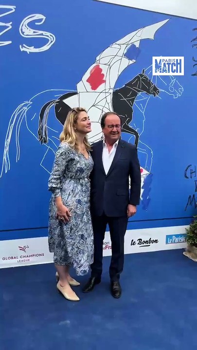 Vidéo : dimanche gourmand en famille pour François Hollande et Julie Gayet, l'ancien président papi-gâteau