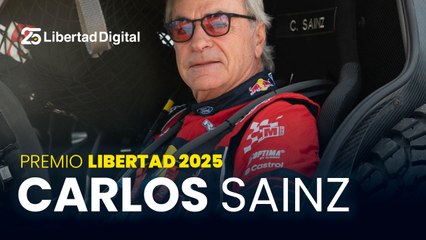 Carlos Sainz recibe el prestigioso Premio Libertad 2025 🏆