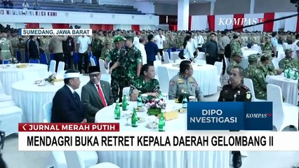 Mendagri Resmi Buka Retret Kepala Daerah Gelombang 2 di IPDN Jatinangor